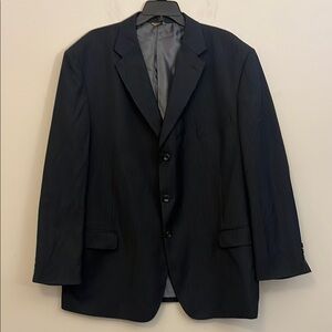 Luca Rossi Black Pin Stripe Blazer